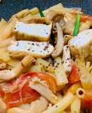 Nui Xào Cà Chua Chay