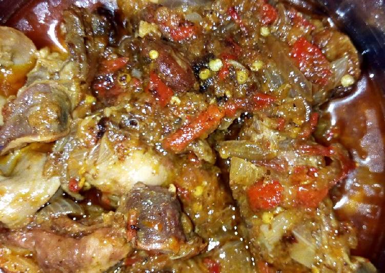 Recipe of Ultimate Peppered gizzard