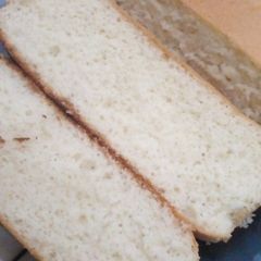 A picture of Sponge cake with only 4 ingredient.