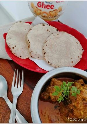 A picture of Rumali Roti.