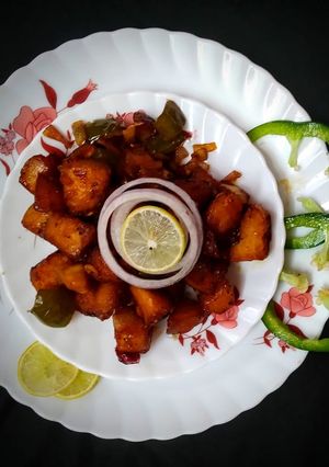 A picture of Chilli idli.