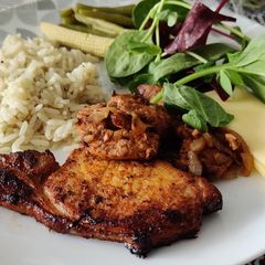 Air Fryer Pork Chops A picture of Air Fryer Pork Chops.