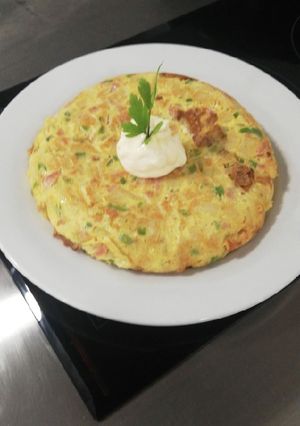 Una foto de Tortilla campestre