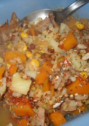 Una foto de Guiso de vegetales