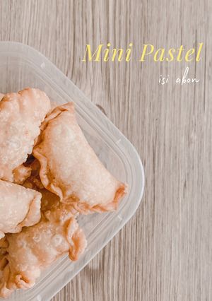 Foto resep Mini Pastel Isi Abon