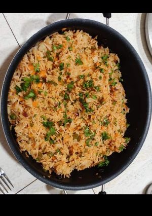 A picture of Rice Pulao Recipe.
