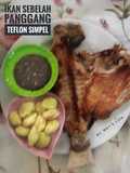 Ikan Sebelah Panggang Teflon Simpel