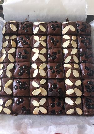 Foto resep Fudgy Brownies Sekat