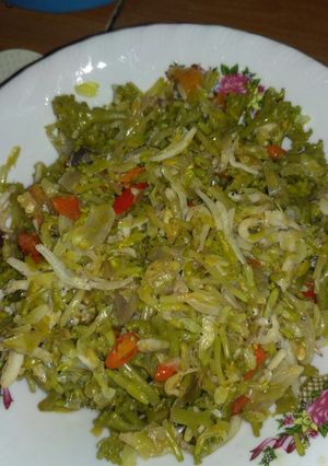 Foto resep Tumis pedas Bunga pepaya