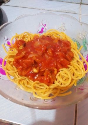 Foto resep Spaghetti homemade