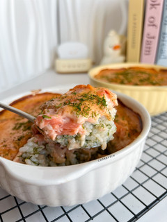 Foto resep Salmon Mentai Mayo Rice (Bisa Torch & Oven)