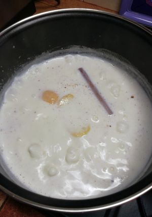 Una foto de Arroz con leche