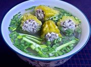 Hình ảnh của canh khổ qua