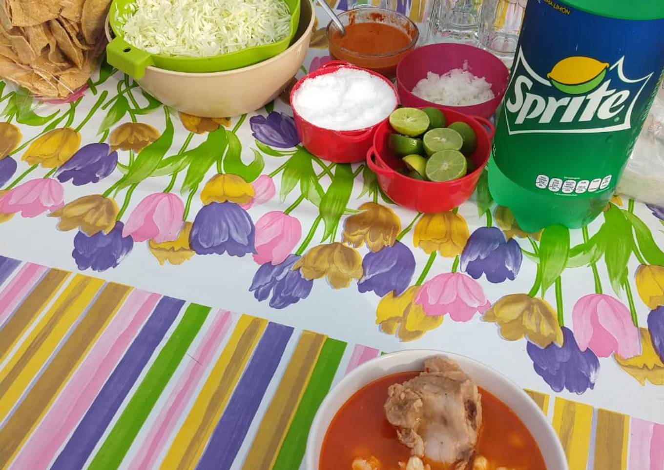 Pozole fácil de puerco