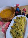 Tempe Mendoan seledri bombay