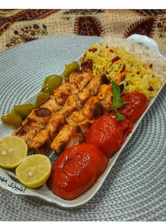 عکسی از دستور زرشک پلو با جوجه عثمانی