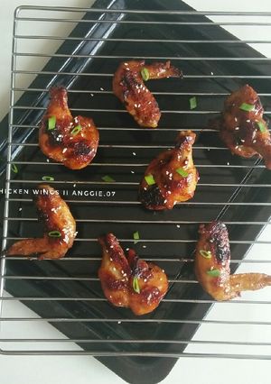 Foto resep Honey chicken wings