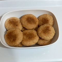 A picture of Milk cookies 🫓🫓.