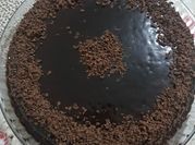 A picture of vanilla ganache