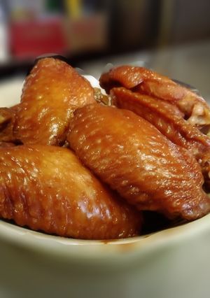 九層塔黑糖瑞士雞翅 的食譜成品照片