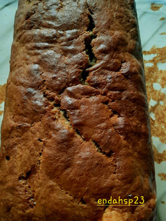 Foto resep Banana bread with cream cheese filling