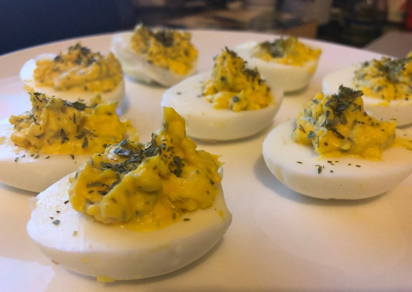 Tarragon Deviled Eggs