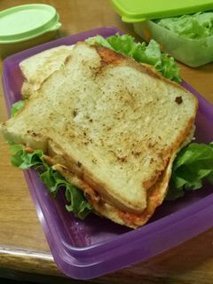 Foto resep Roti bakar isi telur