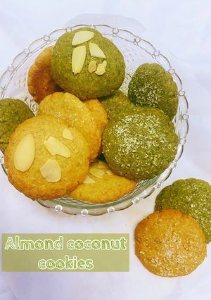 Hình của món Bánh quy dừa hạnh nhân|Eatclean.