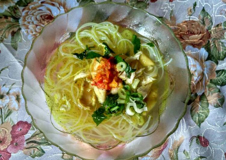 Langkah Mudah Membuat Soto ayam praktis Anti Gagal