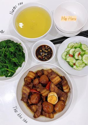 Hình của món Thịt kho tàu.
