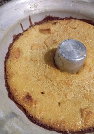 Una foto de Cheesecake de manzana s/ harina