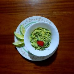 A picture of Perfect guacamole.