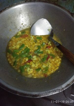 Foto resep Tumis jagung cah buncis