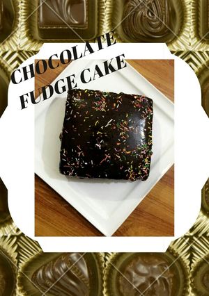A picture of Chocolate Fudge Cake.