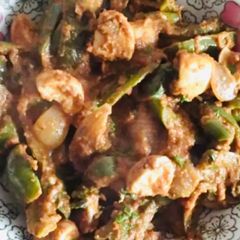 Pepper mushroom fry A picture of Pepper mushroom fry.