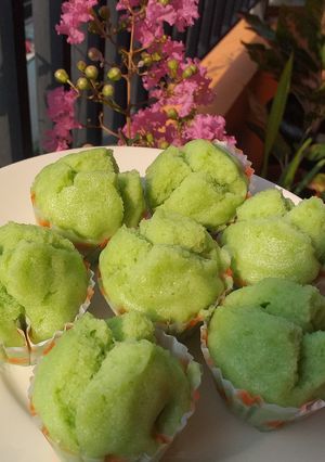 Foto resep Bolu kukus pandan