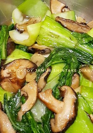 Foto resep Ca Pokcoy Jamur Shintake
