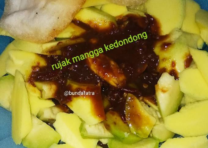 Cara Membuat Rujak mangga kedondong Ekonomis Untuk Jualan