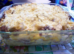 A picture of Ground Beef Supreme Casserole.