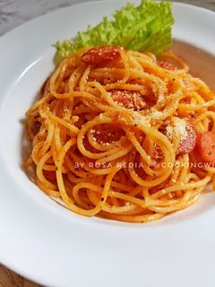 Foto resep (Simple!) Spaghetti Napolitan