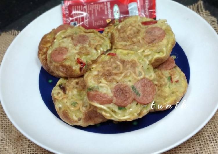 Bagaimana Membuat 219. Martabak Mie Anti Gagal