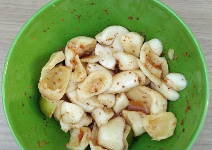 Bagaimana Membuat Asinan salak boncabe yang Lezat