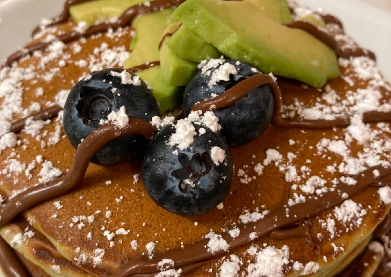 Fluffy Avocado 🥑 Pancakes 🥞 / Alpucat Lembut Pancakes: