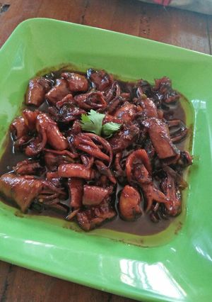 Foto resep Cumi kering masak asam banjar