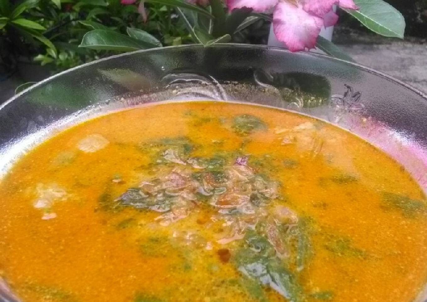 Rendang sayur singkong