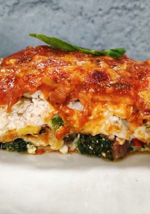 Una foto de Lasagna