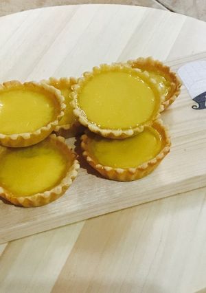 Foto resep Egg tart ala chie's kitchen