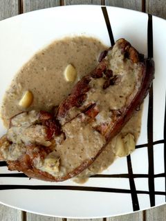 Una foto de Panceta c/vino al horno