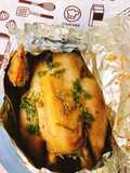 Gói Trọn Tình Nồng- Gà Muối Ớt Xanh Nướng Giấy Bạc