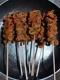 Sate Usus Ayam Bumbu Rujak